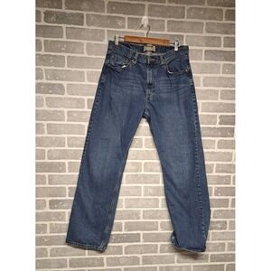 Wrangler Authentics‎ Men's Denim Jeans Size 34x32 Blue Straight Leg Stretch